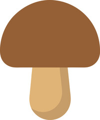 mushroom icon isolated