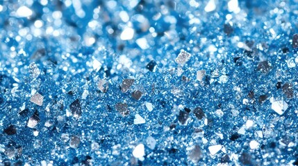 festive blue sparkly background