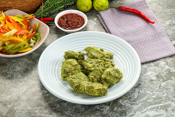 Indian cuisine - Mint chicken tikka