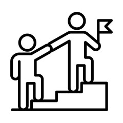 mentoring single icon