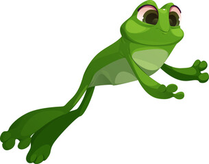 Fototapeta premium Frog Cartoon