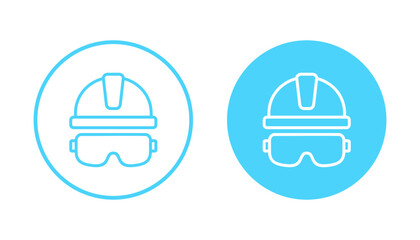 Helmet icon vector. Motorcycle helmet sign and symbol. Construction helmet icon. Safety helmet