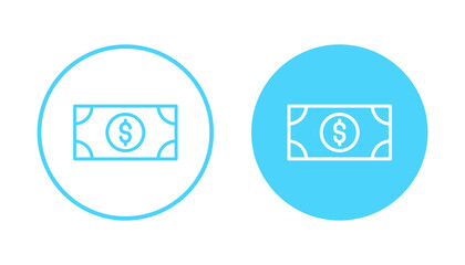 Fototapeta premium Money icon vector. Money sign and symbol