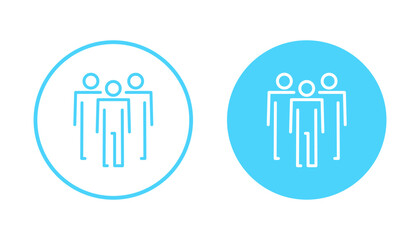 people icon vector. person sign and symbol. User Icon vector