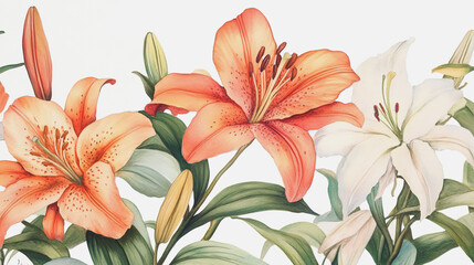 Elegant wedding invitation card background . Minimal hand painted watercolor botanical flowers texture template background. Design for wedding, vip cover, poster, rsvp moderncard.Valentine's Day