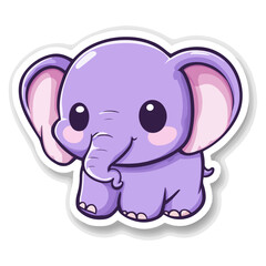Fototapeta premium elephant, animal, vector, transparent background