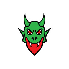 red devil with a heart