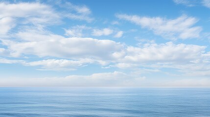 Obraz premium ocean cloud shapes