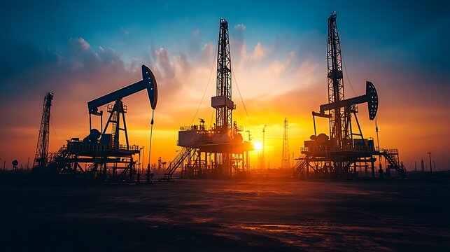 global oil exploration network with operators using tablets to monitor drilling rigs maintain operational consistency and support safety across industrial energy sites