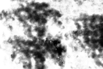 Abstract grunge black and white distressed texture background, noise background, Isolated on transparent background, PNG	
