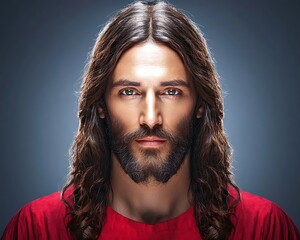Jesus Portrait, Studio Shot