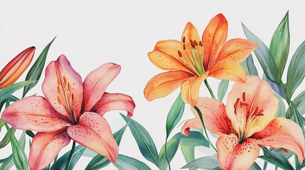 Elegant wedding invitation card background . Minimal hand painted watercolor botanical flowers texture template background. Design for wedding, vip cover, poster, rsvp moderncard.Valentine's Day