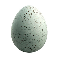 Speckled egg close up avian wildlife easter holiday food  isolated on transparent  background
