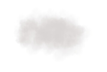 White smoke or cloud effect. Soft fog, mist, and vapor with realistic flow and haze. Perfect for overlays, atmosphere, and dreamy visuals. PNG vector illustration.