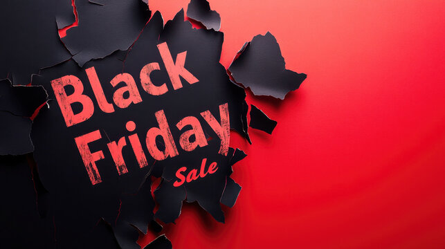 Black Friday sale promotion banner