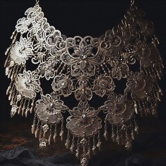 Ornate dresses or formal gown