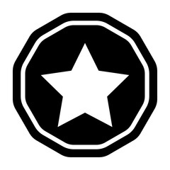 Obraz premium Coin Vector Glyph Icon Design