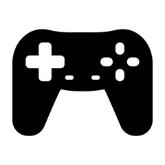 Gamepad Vector Glyph Icon Design