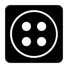 Fototapeta premium Dice Vector Glyph Icon Design