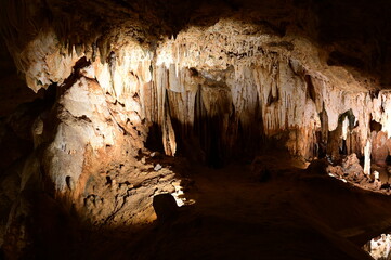Picturesque Caverns in Virginia, USA. 