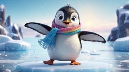 Penguin Playtime Delight