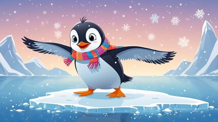 Penguin Playtime Delight