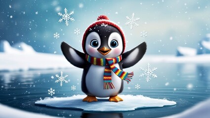 Penguin Playtime Delight