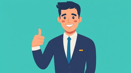 smiling male electrician gives thumbs up during home airconditioner repair showcasing confidence technical skill and professional appliance maintenance