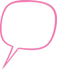 Colorful Speech Bubble graphic clip art