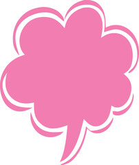 Colorful Speech Bubble graphic clip art