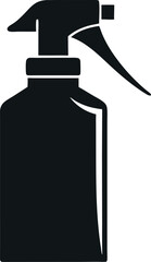 spray bottle isolated on transparent