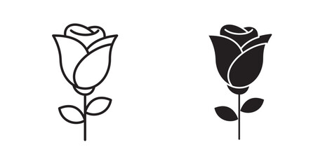 rose flower icon