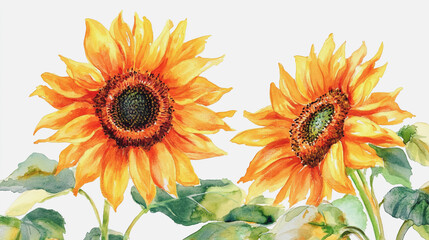 Obraz premium Elegant wedding invitation card background . Minimal hand painted watercolor botanical flowers texture template background. Design for wedding, vip cover, poster, rsvp moderncard.Valentine's Day