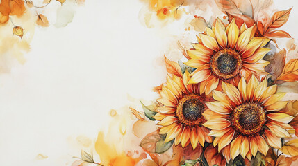 Elegant wedding invitation card background . Minimal hand painted watercolor botanical flowers texture template background. Design for wedding, vip cover, poster, rsvp moderncard.Valentine's Day