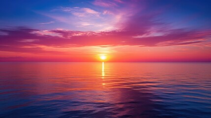 Obraz premium ocean sun beaming