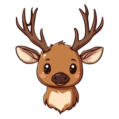 elk, animal, vector, transparent background