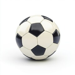 Fototapeta premium Soccer ball logo on isolated background 