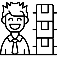 Consumer Icon Vector Element