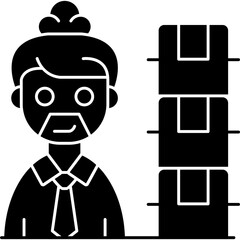 Consumer Icon Vector Element