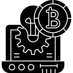 Blockchain Icon Vector Element