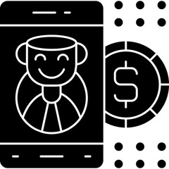 Crowdfunding Icon Vector Element