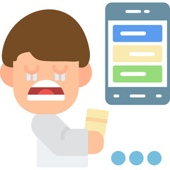 Harassment Icon Vector Element