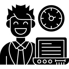 Working Icon Vector Element