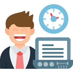 Working Icon Vector Element