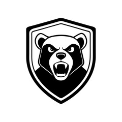 bear head vector