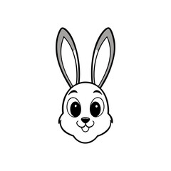 vector illustration of a bunny