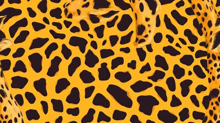 Fototapeta premium Giraffe skin texture isolated. Close-up giraffe pattern. Wild Animal fur. Giraffe spots. Realistic giraffe skin. Giraffe design texture. Detailed giraffe skin close-up. Wild Animal texture.