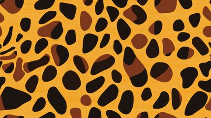 Fototapeta premium Giraffe skin texture isolated. Close-up giraffe pattern. Wild Animal fur. Giraffe spots. Realistic giraffe skin. Giraffe design texture. Detailed giraffe skin close-up. Wild Animal texture.