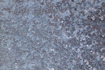 Exposed aggregate concrete showing small stones and cement paste