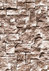 Obraz premium Modern stone cladding seamless texture creating a decorative wall